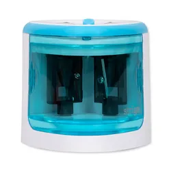 Strigo temperówka elektryczna na 2 grubości ołówków lub kredek