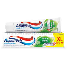 Aquafresh Pasta Do Zębów Triple Protection Mild&Minty 100Ml