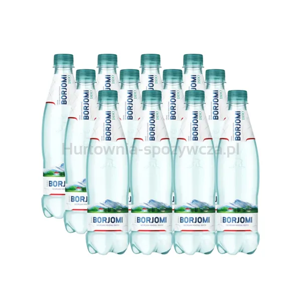 Borjomi Naturalna woda mineralna gazowana 0,5l