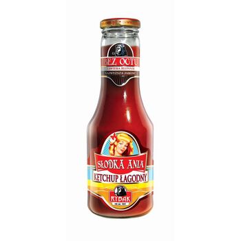 Rybak Ketchup Łagodny Słodka Ania 520g