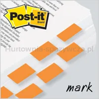 Zakładki indeksujące POST-IT® (680-O2EU), PP, 25,4x43,2mm, 2x50 kart., pomarańczowy - 7