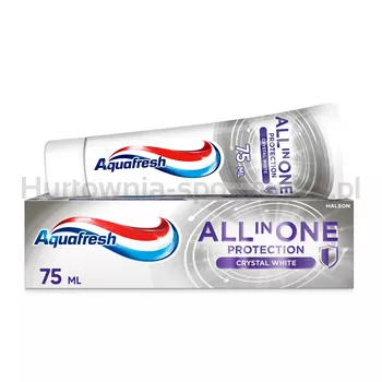 Aquafresh Pasta Do Zębów All In One Crystal White 75 ml
