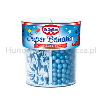 Dr.Oetker Mix Dekoracji Cukrowych Super Bohater 76G