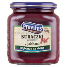 Provitus Buraczki Zasmażane Z Jabłkami 480G