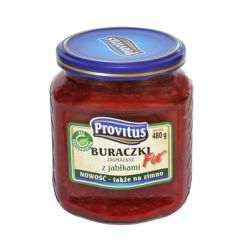 Buraczki Zasmażane Z Jabłkami Provitus 480G