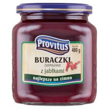 Provitus Buraczki Zasmażane Z Jabłkami 480G