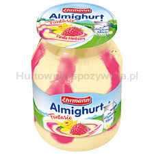 Ehrmann Almighurt Fantasy Wanilia - Truskawka, Fantasy Wanilia - Malina Mix 500 G