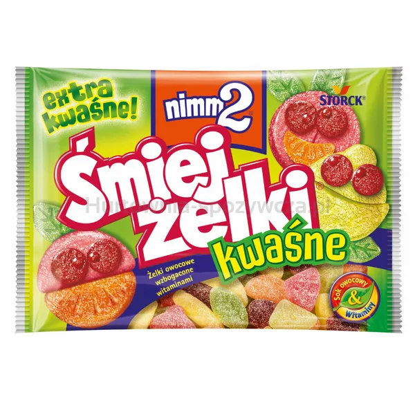 Nimm2 ŚmiejŻelki Kwaśne 180G