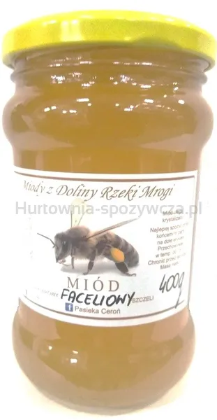 Miód Faceliowy 400 G