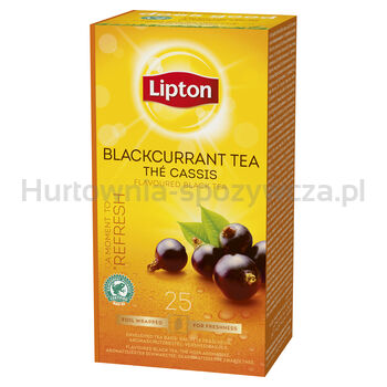 Lipton herbata Classic Blackcurrant 25 Kopert X 1.6G (Czarna Porzeczka)