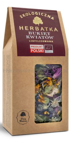 Herbatka Liofilizowana Bukiet Kwiatów Bio 15 G - Dary Natury [BIO]