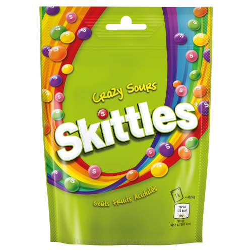 Skittles Crazy Sours 174 G