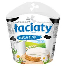 Łaciaty Serek Puszysty Śmietankowy Naturalny 150G