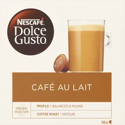 Nescafe Kawa W Kapsułkach Dolce Gusto Café Au Lait 160G