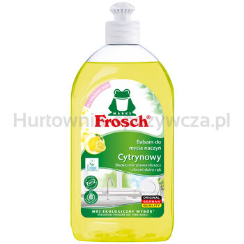 Frosch Cytrynowy Balsam Do Mycia Naczyń 500 Ml