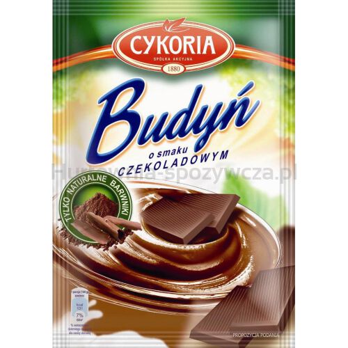 Cykoria Budyń Bez Cukru O Smaku Czekoladowym 40G 