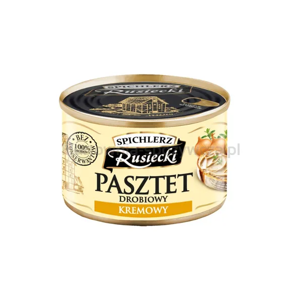 Spichlerz Rusiecki Pasztet drobiowy kremowy 160g