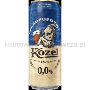Piwo Kozel 0.0% puszka 500ml(w tym +0,50 zł/szt. zwrotnej kaucji)
