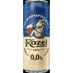 Piwo Kozel 0.0% puszka 500ml(w tym +0,50 zł/szt. zwrotnej kaucji)