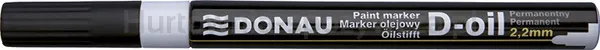 Donau Marker olejowy D-Oil, okrągły, 2,2mm, biały 