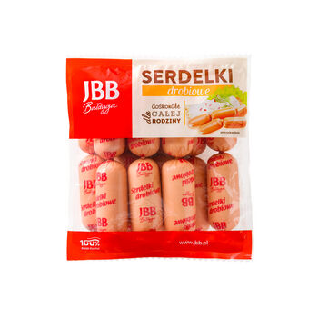 Jbb Serdelki Drobiowe około  1,0 Kg 