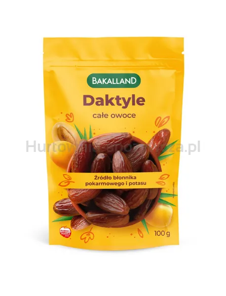 Daktyle Całe Owoce, Bakalland, 100 G