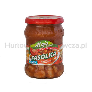 Moja Kuchnia Fasolka W Sosie Pomidorowym 500G