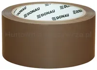 Taśma pakowa DONAU Solvent , 48mm, 60m, 42mikr., brązowa - 2