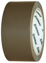 Taśma pakowa DONAU Solvent , 48mm, 60m, 42mikr., brązowa