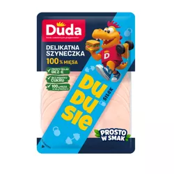 Delikatna szyneczka Dudusie plastry 100 g Duda