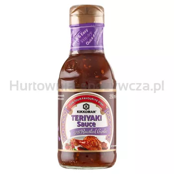 Kikkoman Sos Teriyaki z pieczonym czosnkiem 250 ml