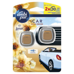 Ambi Pur Car Lenor Gold Orchid Samochodowy Odświeżacz Powietrza 2X2 Ml