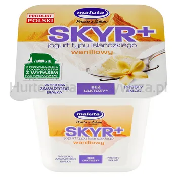 Maluta Skyr + jogurt waniliowy typu islandzkiego bez laktozy 200g