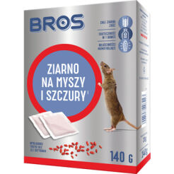 Bros - Ziarno Na Myszy I Szczury 140G