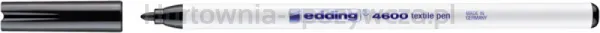 Edding Pisak tekstylny e-46001mm, czarny 