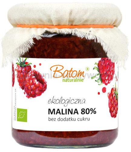 Malina 80 % Bio 260 G - Batom [BIO]