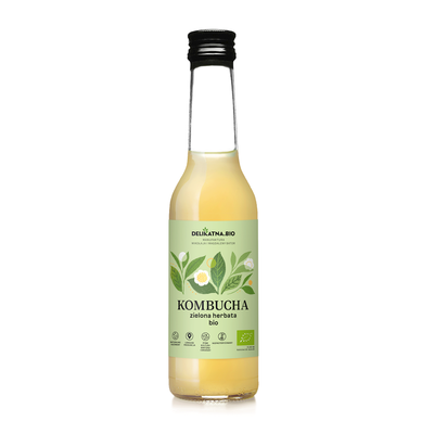 Kombucha Z Zielonej Herbaty Bio 270 Ml - Delikatna [BIO]