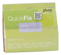 PLUM QuickFix Plastry z elastycznego materiału Wkład, 45 szt. - 3