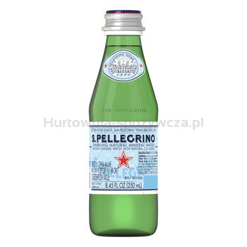 Woda S.Pellegrino Gazowana 250 Ml Szkło