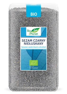 Sezam Czarny Niełuskany Bio 1 Kg - Bio Planet [BIO]