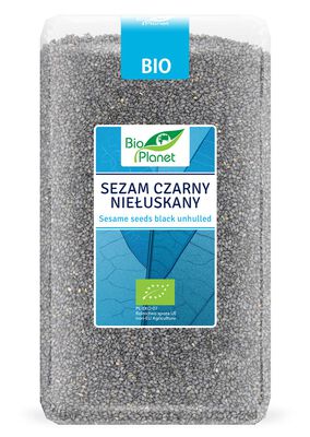 Bio Planet Sezam Czarny Niełuskany Bio 1 Kg [BIO]