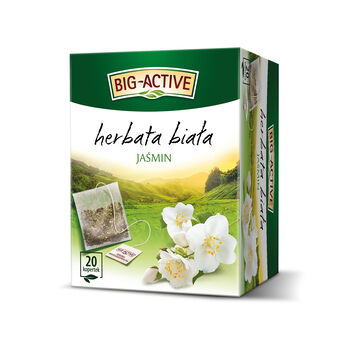 Big-Active Herbata Biała Z Jaśminem (20 Torebek X 1,5G) 30G