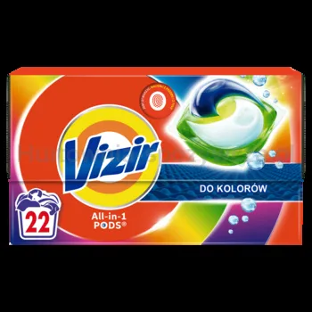 Vizir Kapsułki Do Prania All In1 Pods Color 22 Szt. (22 X 18,2 G)