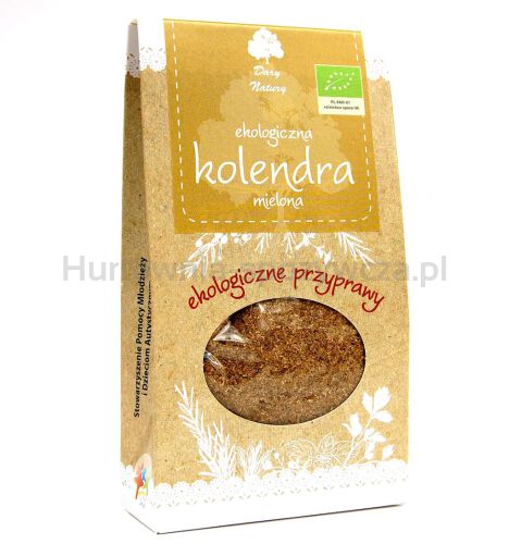 Kolendra Mielona Bio 30 G - Dary Natury [BIO]