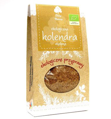 Kolendra Mielona Bio 30 G - Dary Natury [BIO]