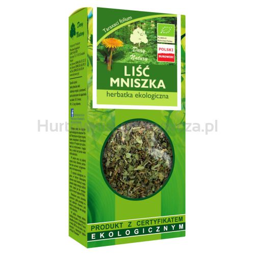 Herbatka Liść Mniszka Bio 25 G - Dary Natury [BIO]