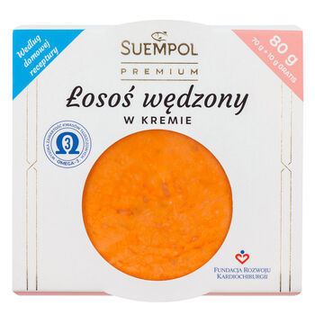 Suempol Łosoś wędzony w kremie 80g