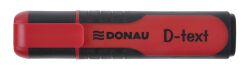 Donau Zakreślacz D-Text, 1-5mm (linia), eurozawieszka, czerwony
