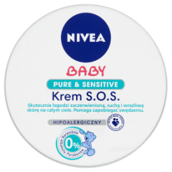Nivea Krem S.O.S Pure &Amp Sensitive Emolienty 150 Ml