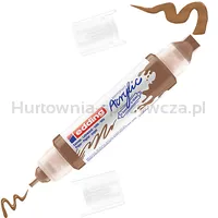 Marker akrylowy 3D e-5400 EDDING, podwójny, 2-3 mm, 5-10 mm, leszczyna - 3